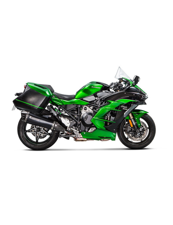 Akrapovic homologierter Titan-Slip-On-Auspuff für Ninja H2 SX 2020 - 2 Akrapovic homologierter Titan-Slip-On-Auspuff für Ninja H2 SX 2020 - 2