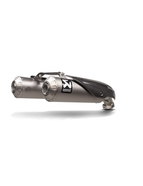Escape Slip-On CE de titanio Akrapovic para Ducati Scrambler 2021 - 1 Escape Slip-On CE de titanio Akrapovic para Ducati Scrambler 2021 - 1