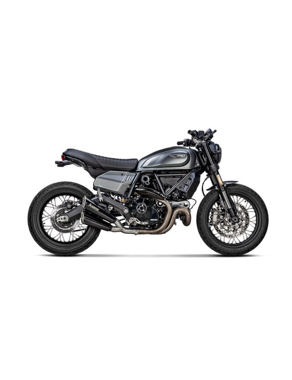 Scarico Akrapovic Slip-On Racing per Ducati Scrambler 800 - 2