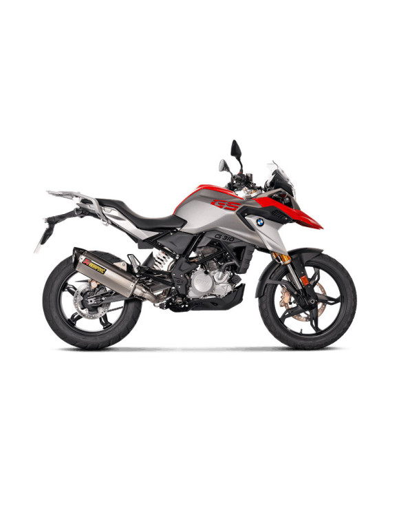 Kit d'échappement Akrapovic Homologué Racing Line pour BMW G310 R - 2