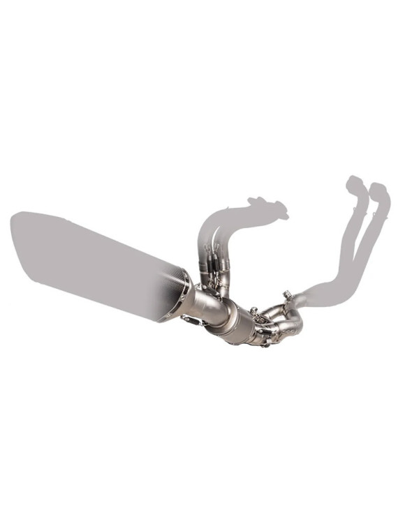 Tubo de conexión Akrapovic Track Day para RSV4 2021 - 1