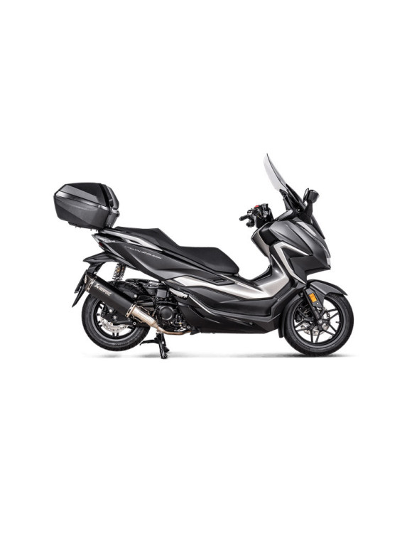 Akrapovic Escape Homologado de Acero Inoxidable Negro para Forza 350 - 2