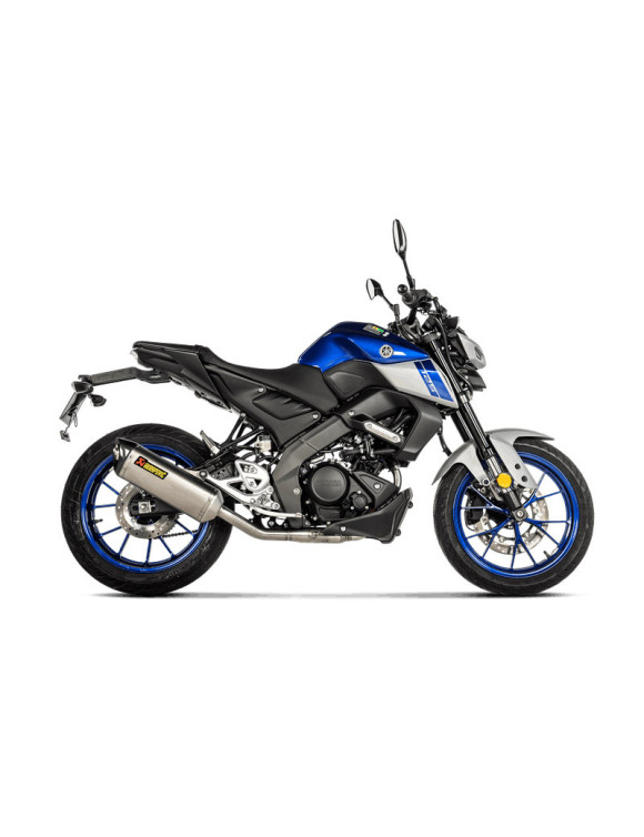 Escape Akrapovic Racing Line de Titanio para MT-125 2021 - 2