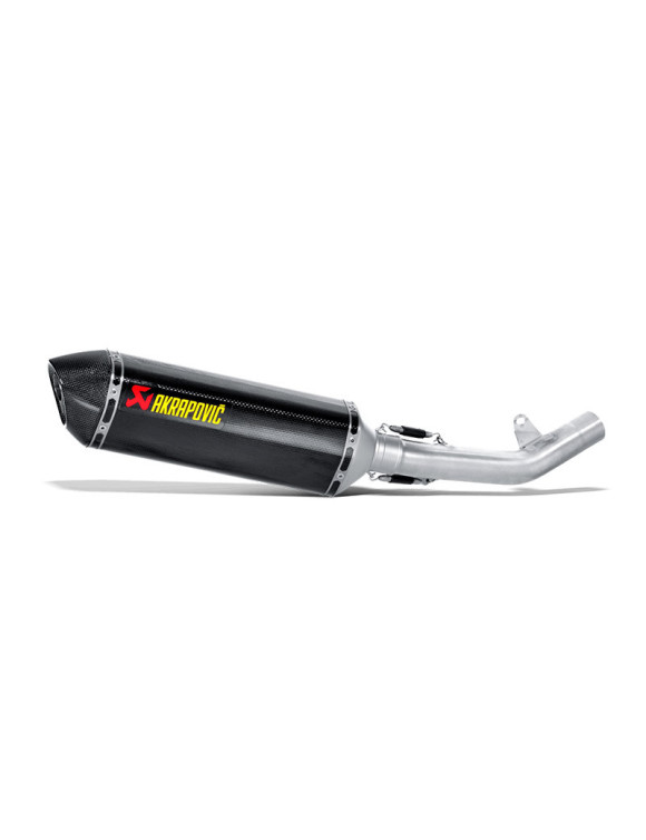 Embout d'échappement Akrapovic Racing en carbone pour Kawasaki Z750 - 1