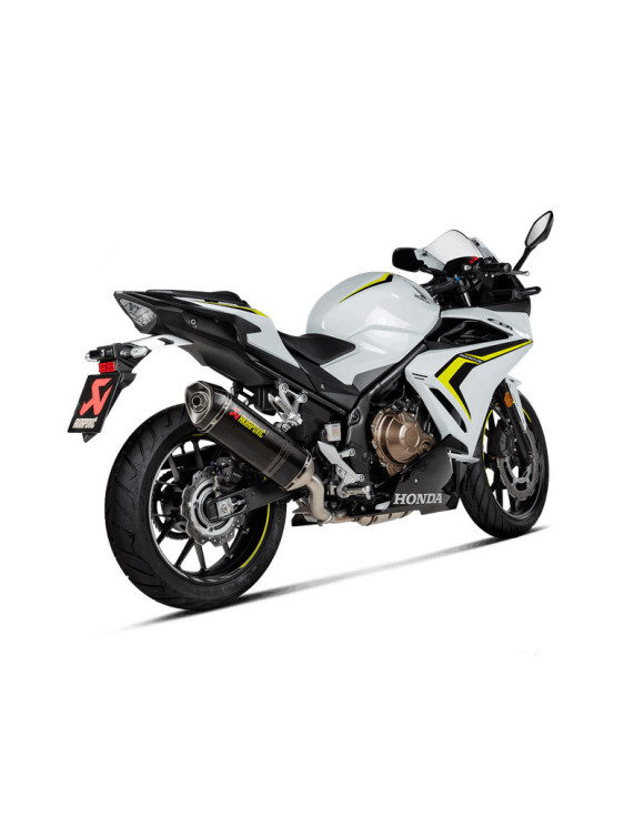 Terminal de escape de carbono homologado Akrapovic para CB 500F - 2