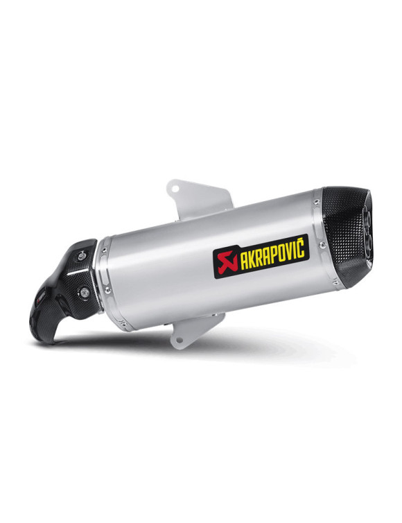 Embout d'échappement boulonné homologué Akrapovic pour Aprilia SRV 850 - 1 Embout d'échappement boulonné homologué Akrapovic pour Aprilia SRV 850 - 1