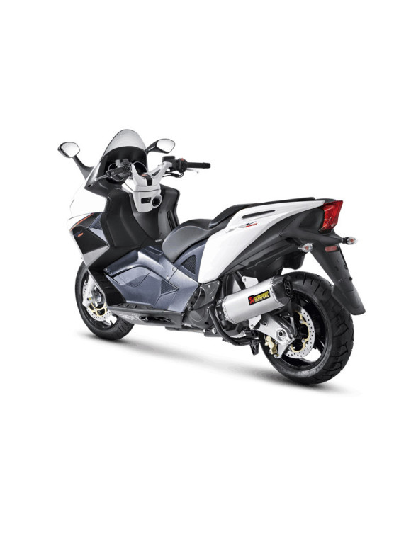Terminale Scarico Akrapovic Bolt-On Omologato per Aprilia SRV 850 - 2 Terminale Scarico Akrapovic Bolt-On Omologato per Aprilia SRV 850 - 2