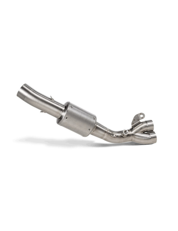 Tuyau de raccordement en acier inoxydable Akrapovic L-H10R12/TD - 1 Tuyau de raccordement en acier inoxydable Akrapovic L-H10R12/TD - 1