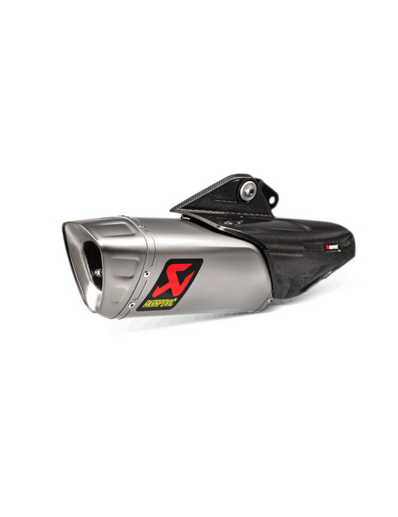 Scarico Akrapovic Slip-On in Titanio Omologato per Yamaha YZF R1 - 1