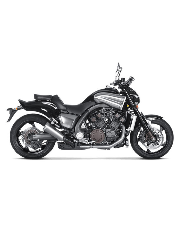 Paar Akrapovic homologierter Titan-Slip-On-Auspuff für V Max - 2