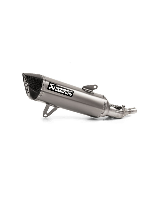Scarico Akrapovic Slip-On in Inox Omologato per Tricity 300 - 1 Scarico Akrapovic Slip-On in Inox Omologato per Tricity 300 - 1