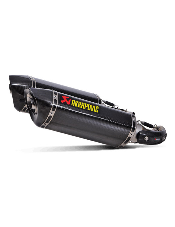 Akrapovic Homologated Carbon Slip-On Exhaust for Monster 1100 - 1 Akrapovic Homologated Carbon Slip-On Exhaust for Monster 1100 - 1