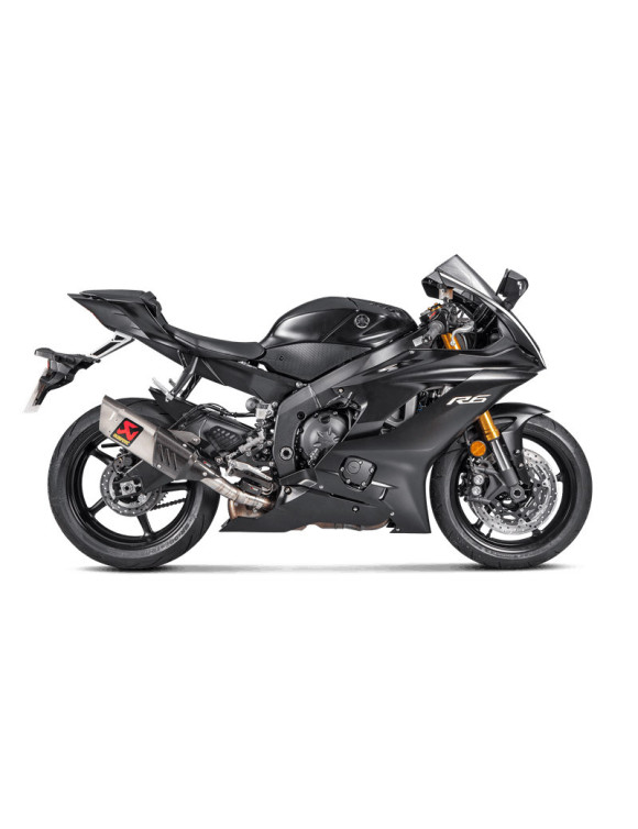 Escape Slip-On de titanio Akrapovic Euro 4 para YZF R6 2017 - 2