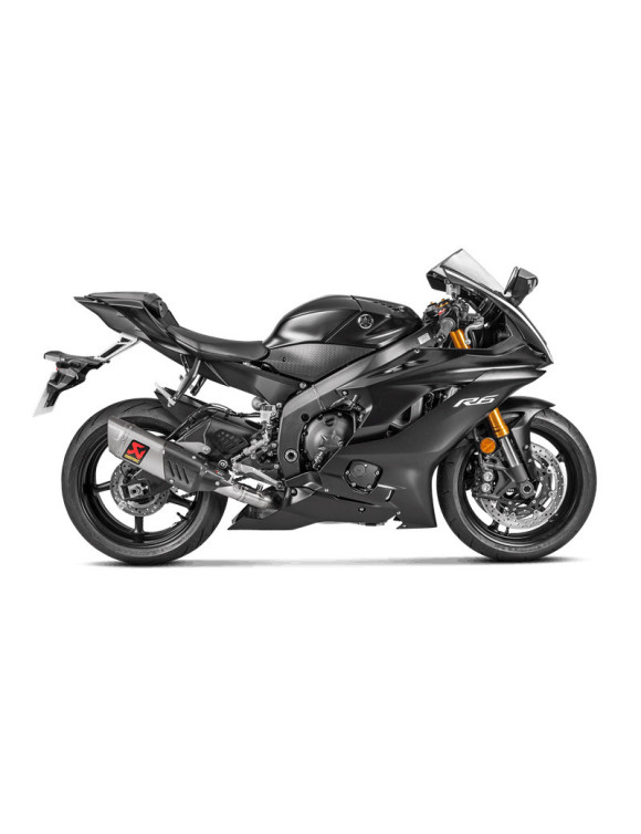 Échappement Akrapovic Racing Line complet en acier inoxydable pour YZF R6 - 2