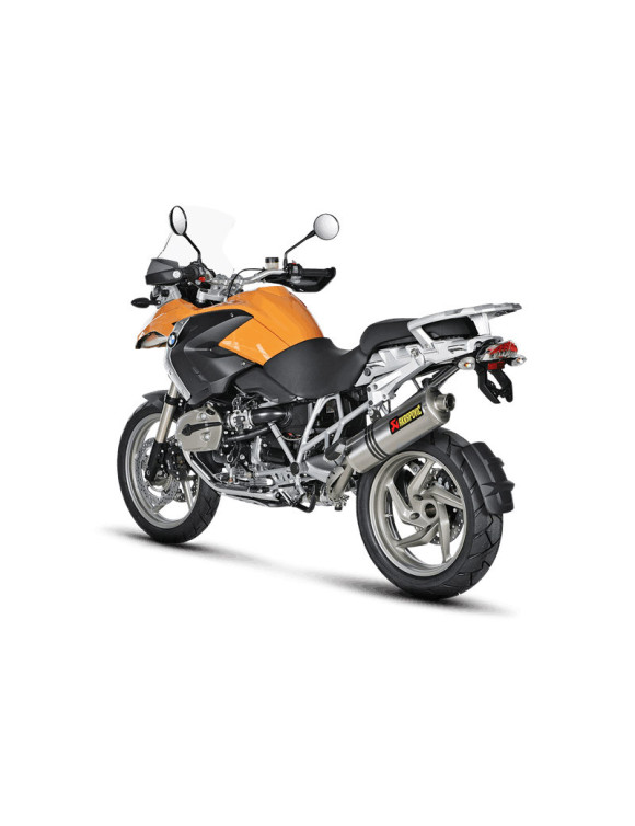 Scarico Akrapovic Slip On Titanio Omologato per R1200GS 2008 - 2