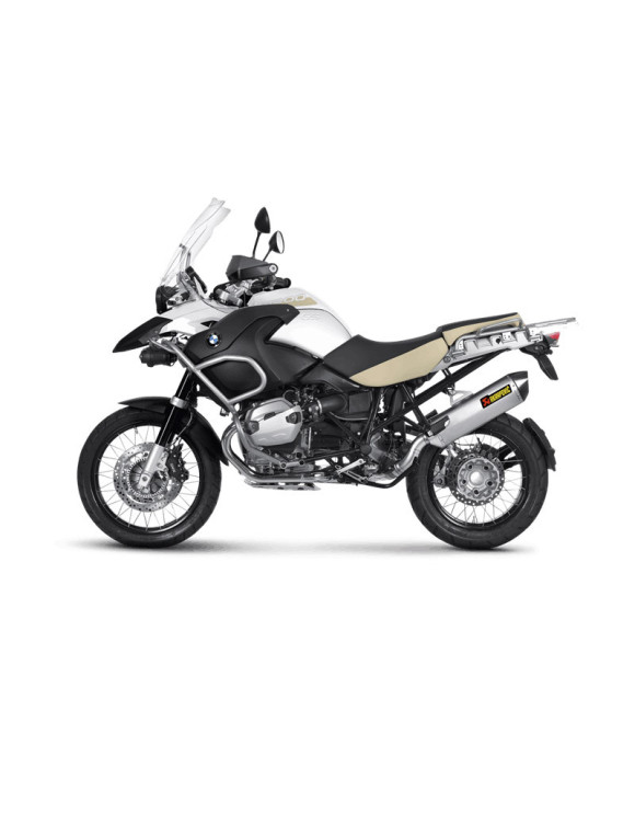 Échappement Akrapovic en titane homologué pour R1200GS 2012 - 2