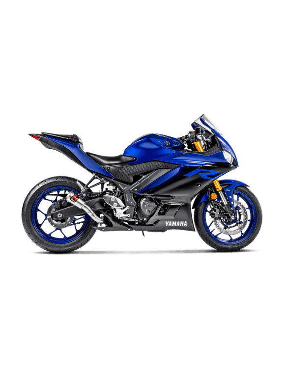 Scarico Akrapovic Slip On GP Style in Inox Racing per YZF R3 - 2 Scarico Akrapovic Slip On GP Style in Inox Racing per YZF R3 - 2