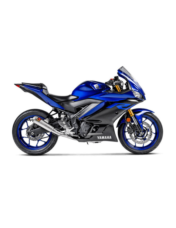 Échappement Akrapovic Racing Carbon Line pour YZF R3 - 2