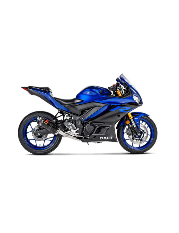 Escape Akrapovic Racing Carbon Line para YZF R3 - 2
