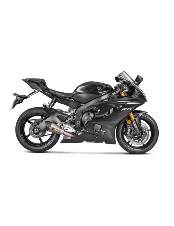 Akrapovic Titanium Racing Slip-On Exhaust for YZF R6 - 2