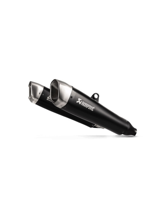 Paire d'échappements Akrapovic Homologué Titanium Slip-On pour Speed ​​Twin - 1