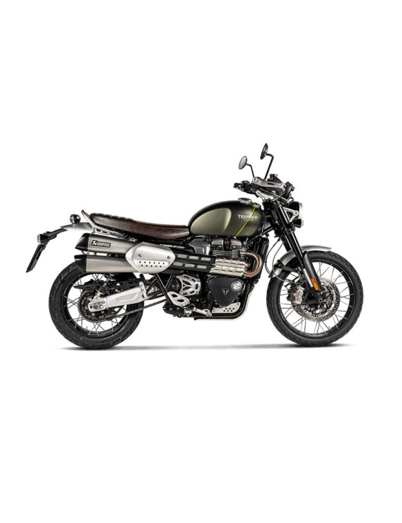 Akrapovic Homologierter Titanium Slip-On-Auspuff für Scrambler 1200 - 2