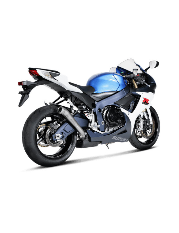 Pot d'échappement Akrapovic Euro 4 Carbon Slip-On pour Suzuki SV 650 - 2