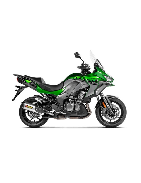 Akrapovic CE Titan-Slip-On-Auspuff für Versys 1000 2019 - 2