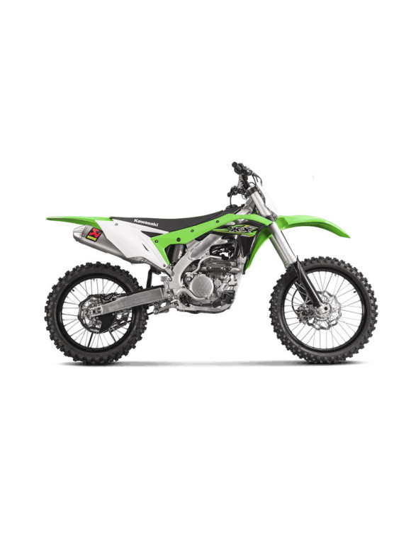 Échappement Akrapovic complet en acier inoxydable Racing Line pour KX 250F 2019 - 2