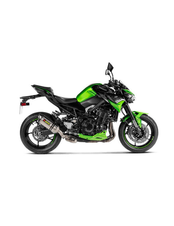 Échappement Akrapovic homologué en titane pour Z900 2020 - 2