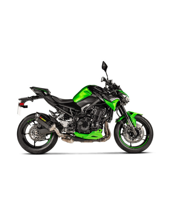 Échappement Akrapovic homologué en carbone pour Z900 2020 - 2