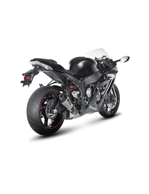 Akrapovic homologierter Titan-Slip-On-Auspuff für ZX10R 2015 - 2