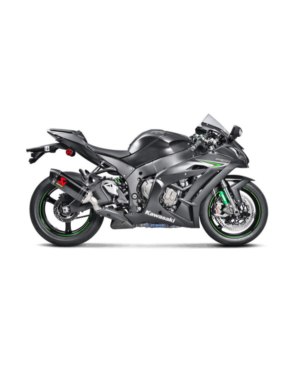 Escape Slip-On de carbono homologado Akrapovic para ZX10R 2019 - 2 Escape Slip-On de carbono homologado Akrapovic para ZX10R 2019 - 2