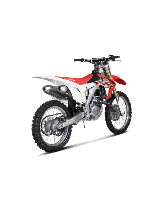 Escape Racing Line de acero inoxidable completo Akrapovic para CRF450R 2016 - 2