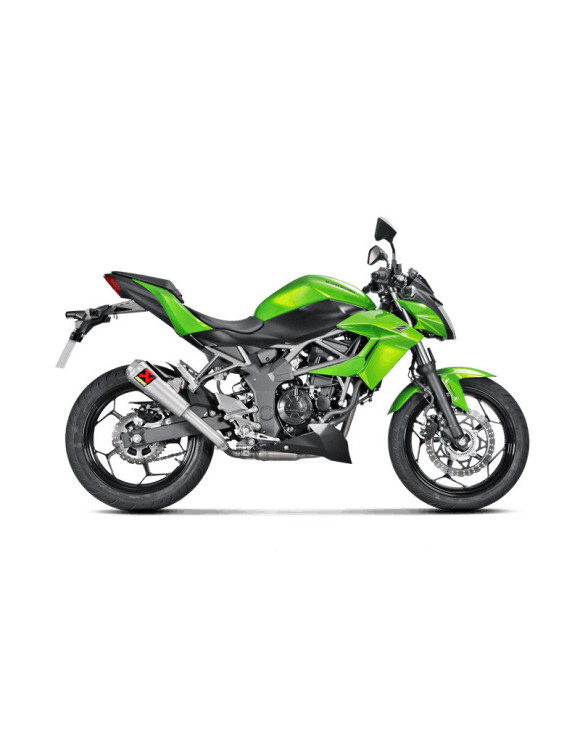 Ligne d'échappement Akrapovic Titanium Racing Slip-On pour Kawasaki Z125 - 2