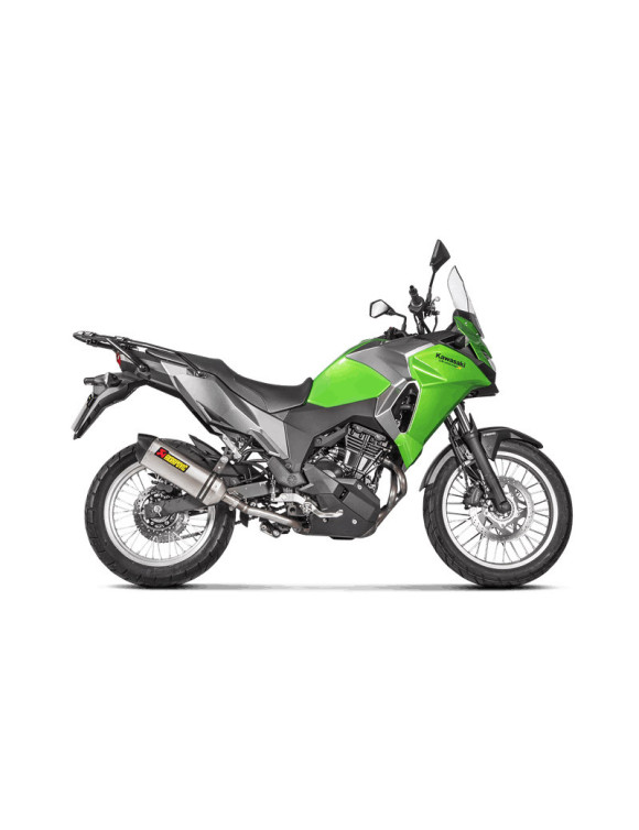 Akrapovic CE Titanium Slip-On Exhaust for Kawasaki Versys X300 - 2