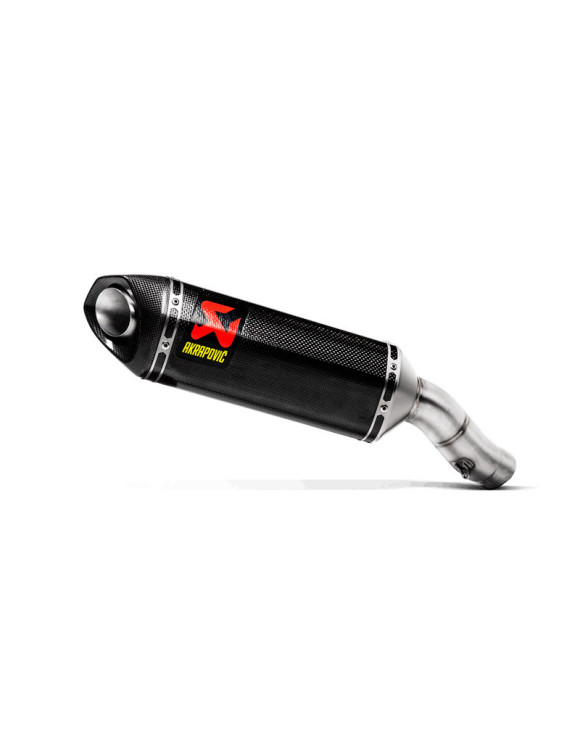 Échappement Akrapovic Carbon Racing Slip-On pour Kawasaki ZX6R - 1
