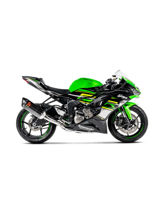 Scarico Akrapovic Racing Line in Carbonio per ZX6R - 2