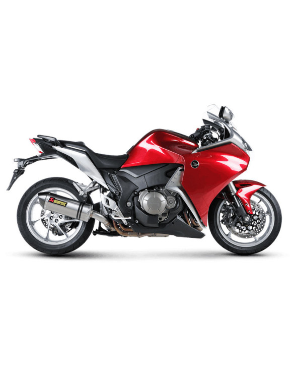 Échappement Akrapovic CE en titane pour Honda VFR1200F - 2 Échappement Akrapovic CE en titane pour Honda VFR1200F - 2