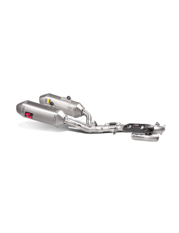 Akrapovic Complete Stainless Steel Racing Line Exhaust for CRF250R 2017 - 1