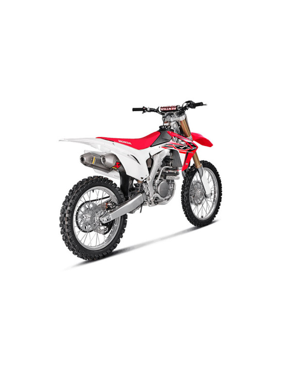 Akrapovic Complete Stainless Steel Racing Line Exhaust for CRF250R 2017 - 2