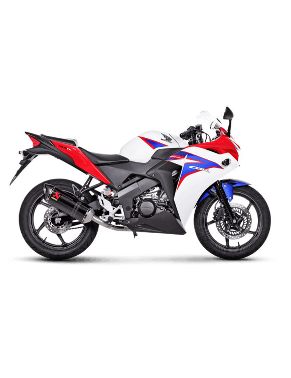 Échappement Akrapovic Carbon Racing pour Honda CBR125R - 2
