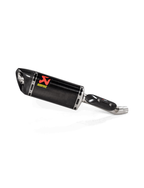Échappement Akrapovic Carbon Racing Slip-On pour Honda CB300R - 1
