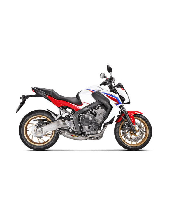 Échappement Akrapovic Racing en acier inoxydable pour Honda CB650F - 2