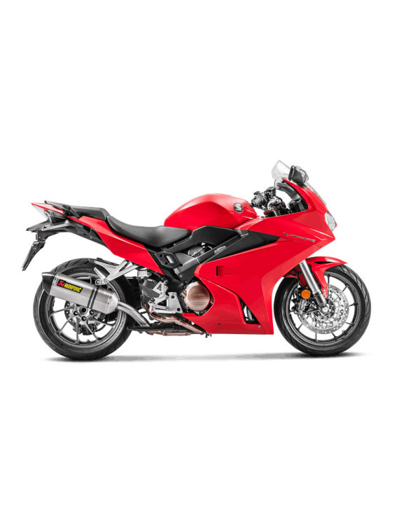 Échappement Akrapovic CE en titane pour Honda VFR 800 F 2019 - 2