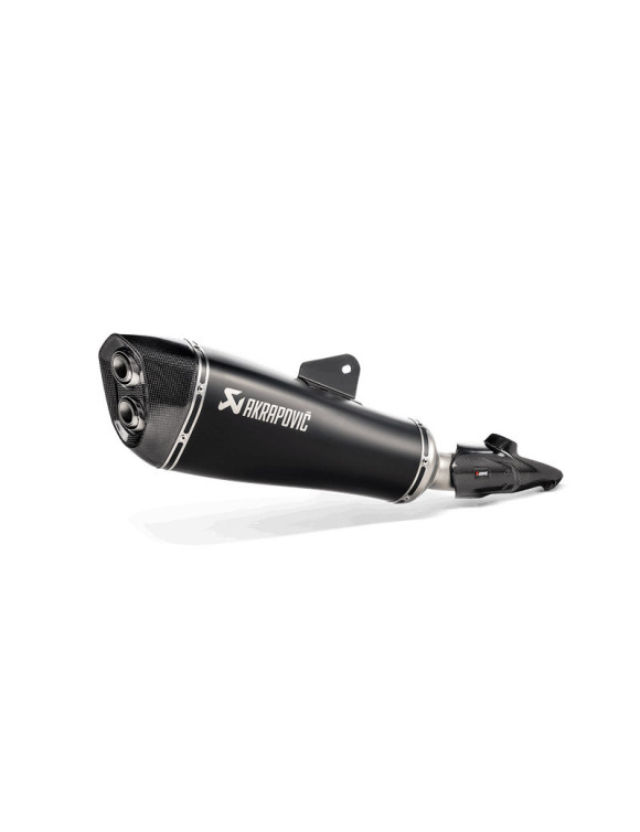 Échappement Akrapovic CE en titane noir pour BMW R1250R - 1