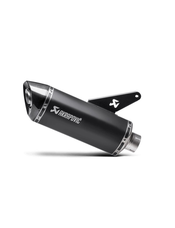 Scarico Akrapovic Slip On Titanio CE Nero per Monster 821 - 1