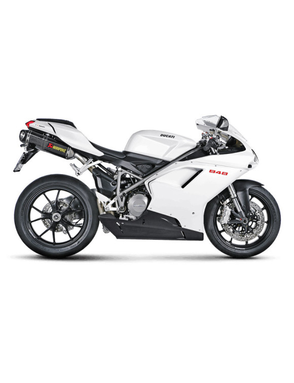 Akrapovic 2 Carbon Racing Slip-On Pots d'échappement pour Ducati 848/Evo - 2 Akrapovic 2 Carbon Racing Slip-On Pots d'échappement pour Ducati 848/Evo - 2