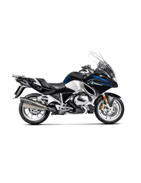 Scarico Akrapovic Slip On Titanio Omologato per BMW R1250RT - 2