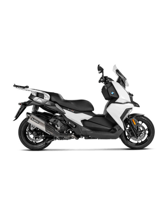 Akrapovic CE Titanium Slip-On Line Exhaust for BMW C400X/GT - 2